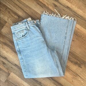 PacSun Light Blue Wide Leg/Cropped Jeans